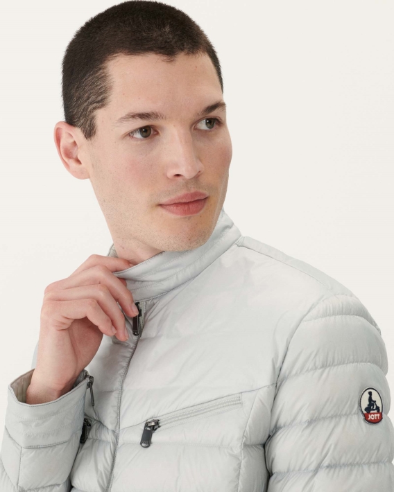 Doudoune David Gris Doux Jott