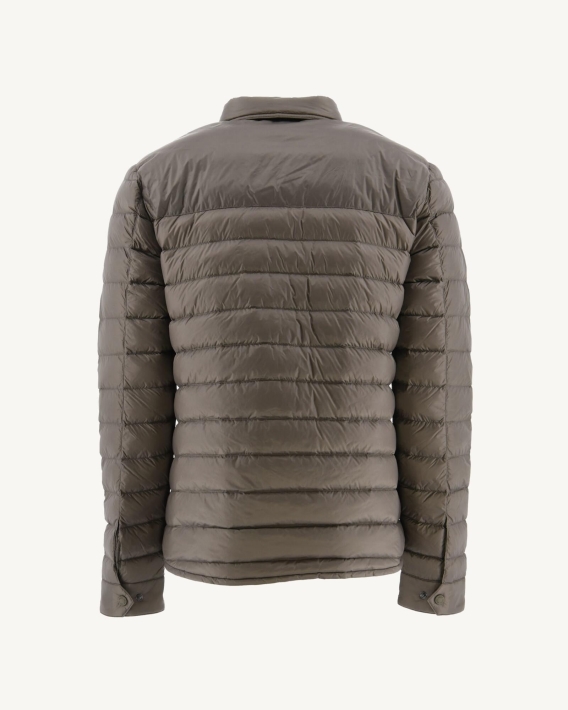 Doudoune Légère Col Chemise Cris Taupe Jott