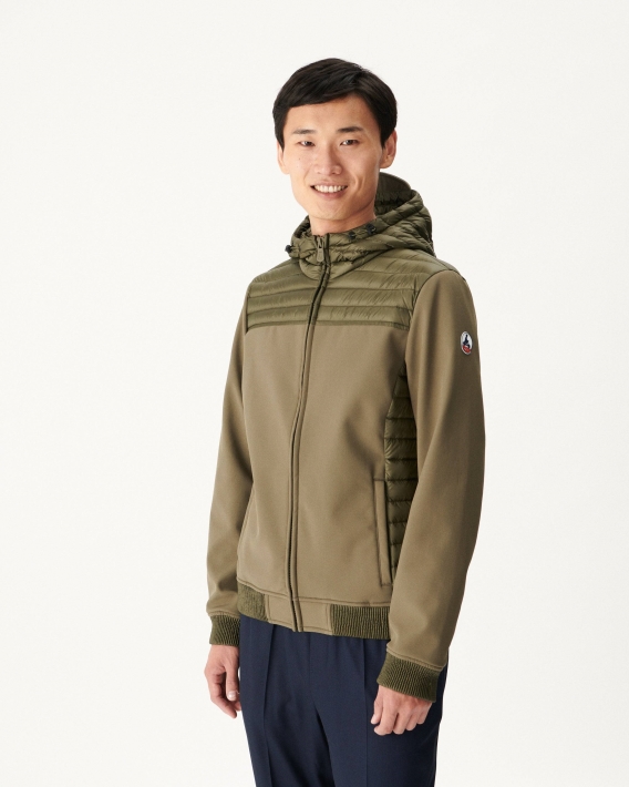 Doudoune à Capuche Jott Army Paco