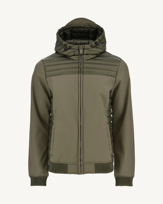 Doudoune à Capuche Jott Army Paco