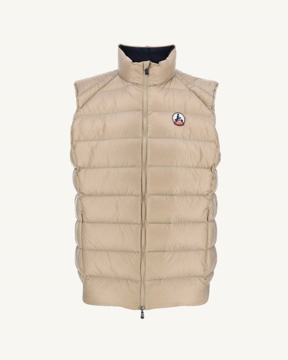 Jott Doudoune Sans Manches Grand Froid Beige Tim