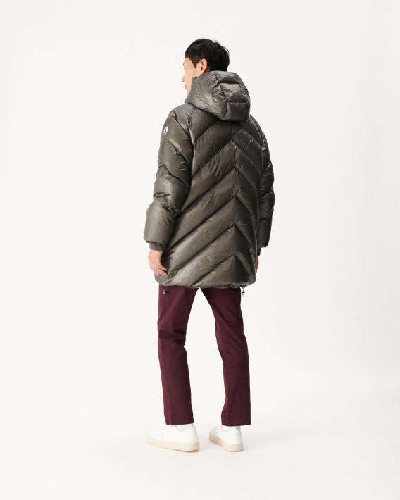 Doudoune Capuche Grand Froid Anthracite Jott Blaze
