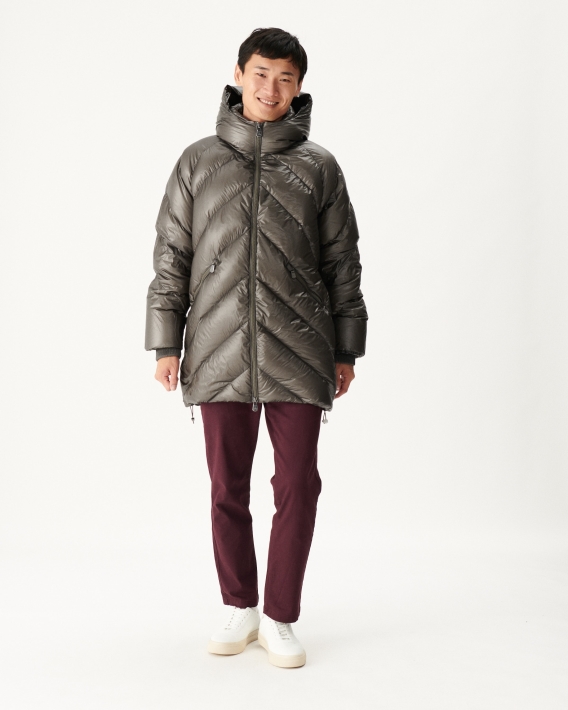 Doudoune Capuche Grand Froid Anthracite Jott Blaze
