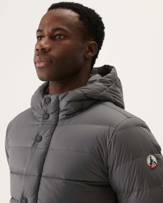 Doudoune Jorge Anthracite à Capuche Jott