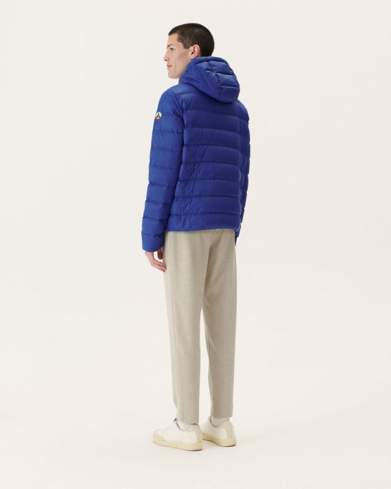 Jott Doudoune Jorge Denim Foncé à Capuche