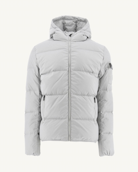 Doudoune à Capuche Toledo Grand Froid Gris Doux Jott