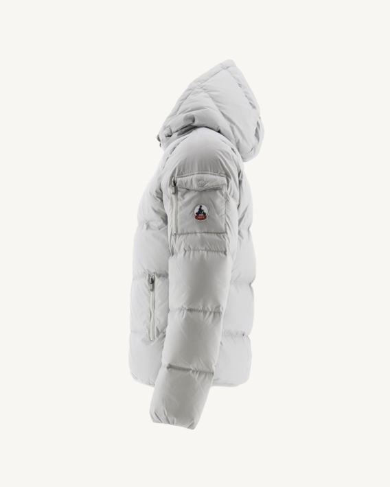 Doudoune à Capuche Toledo Grand Froid Gris Doux Jott