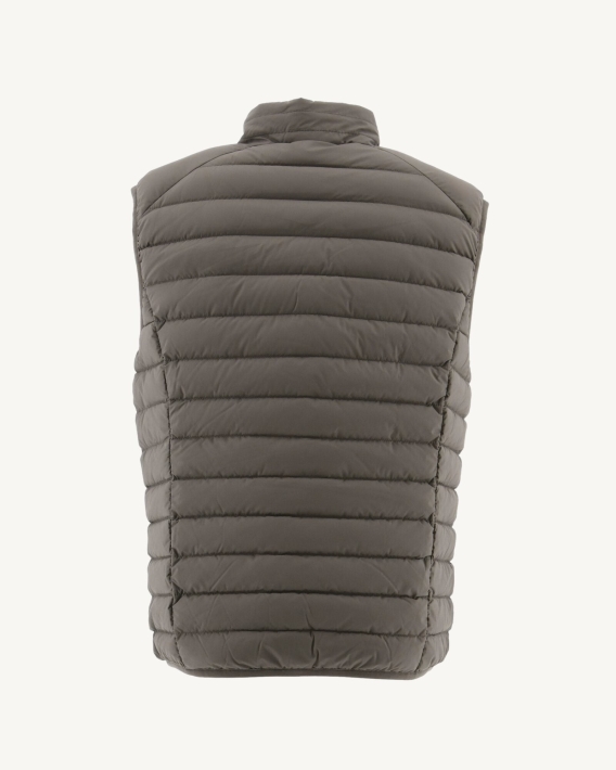 Doudoune Sans Manches Stretch Jott Taupe Arafo