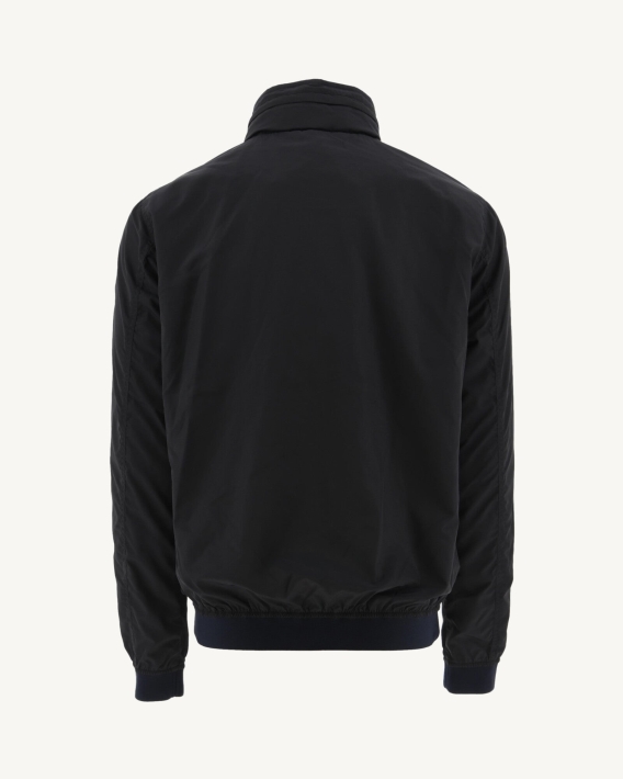 Veste Oregon Noire à Capuche Rabattable Jott