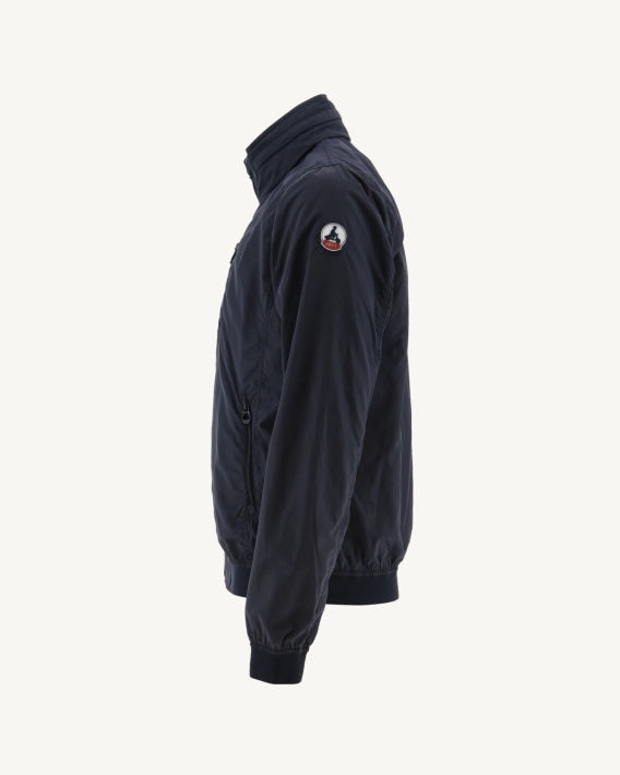 Veste Oregon Bleu Marine à Capuche Rabattable Jott