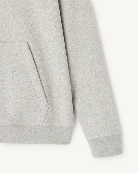 Sweat à Capuche Gris Chine Mataro Jott