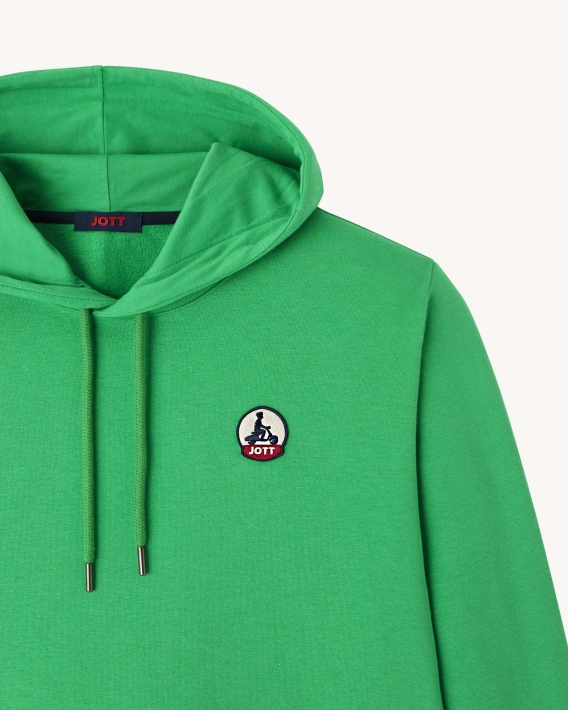 Sweat à Capuche Jott Vert Mataro
