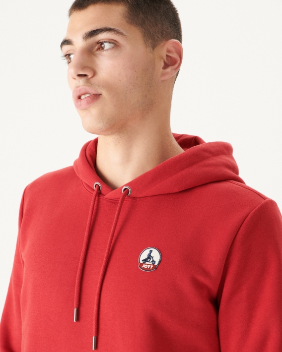 Sweat à Capuche Rouge Mataro Jott