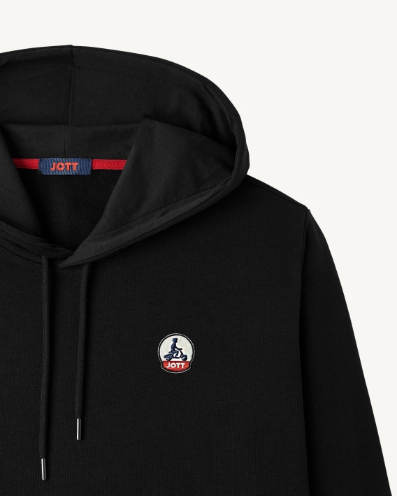 Jott Noir Sweat à Capuche Mataro