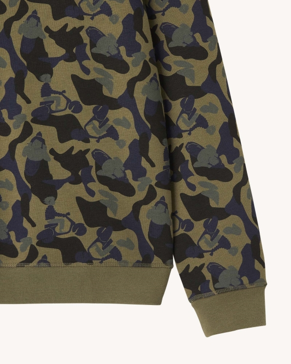 Sweat Militaire Imprimé Braga Jott
