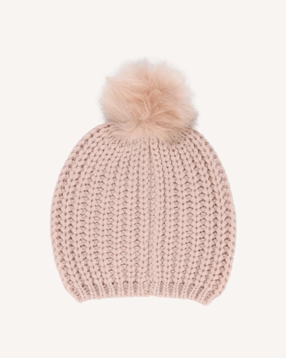 Bonnet Rose Pâle Jott Montréal