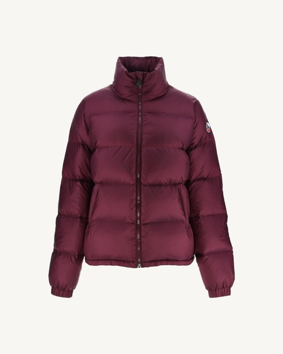 Doudoune Matelassée Jott Grand Froid Aubergine Cardiff