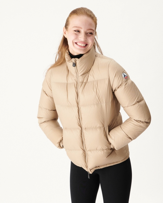 Doudoune Matelassée Grand Froid Beige Cardiff Jott