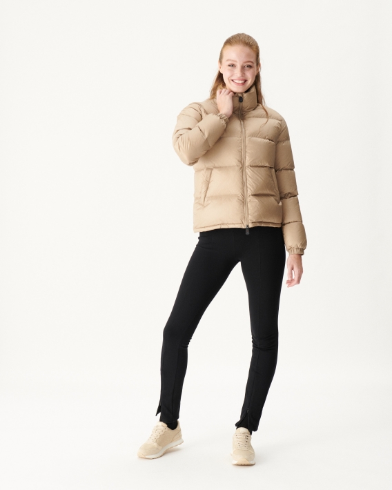 Doudoune Matelassée Grand Froid Beige Cardiff Jott