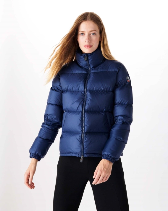 Doudoune Matelassée Jott Grand Froid Bleu Abysse Cardiff