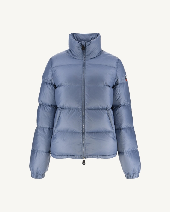 Doudoune Matelassée Grand Froid Bleu Delave Cardiff Jott
