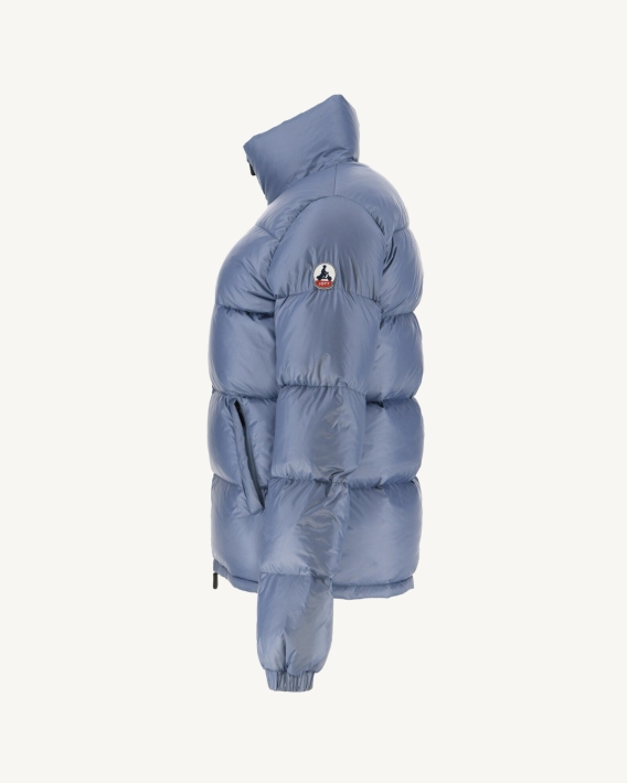 Doudoune Matelassée Grand Froid Bleu Delave Cardiff Jott