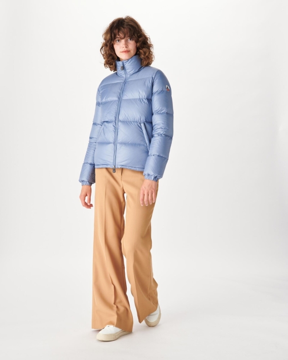 Doudoune Matelassée Grand Froid Bleu Delave Cardiff Jott