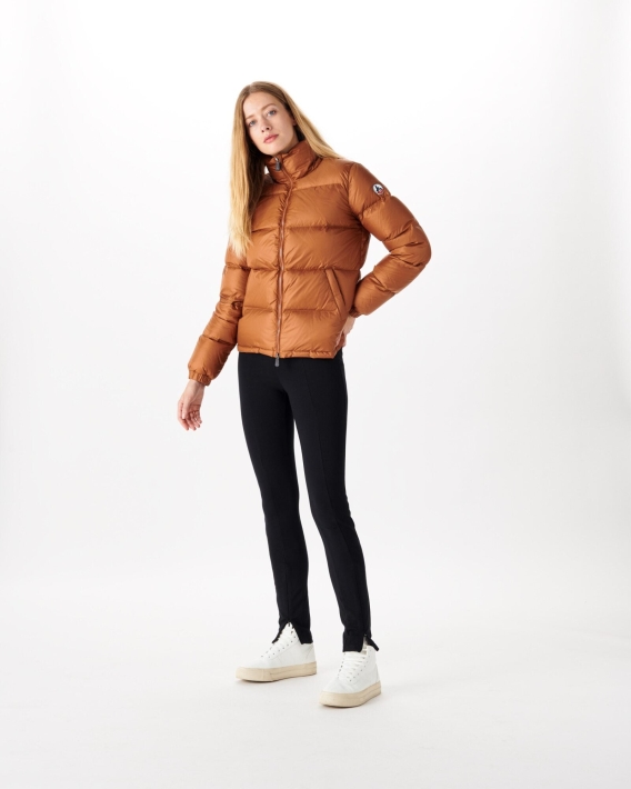 Doudoune Matelassée Jott Grand Froid Caramel Cardiff