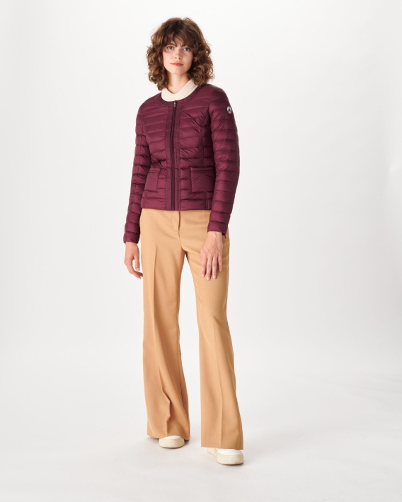 Doudoune Légère Aubergine Douda Jott