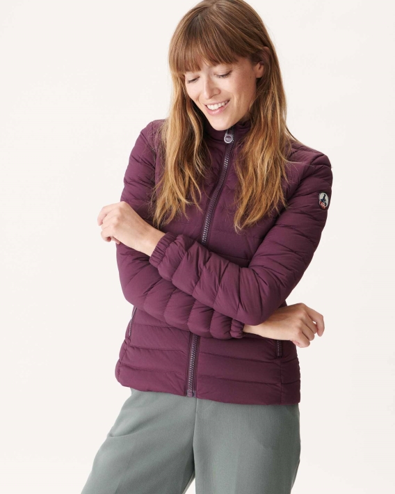 Doudoune Légère Aubergine Jade Jott