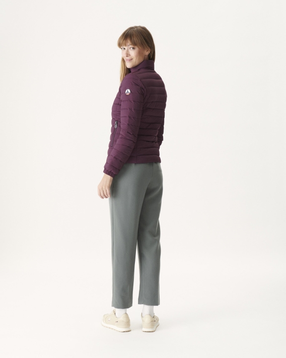 Doudoune Légère Aubergine Jade Jott