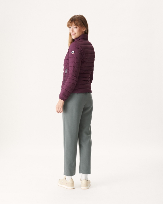 Doudoune Légère Aubergine Jade Jott