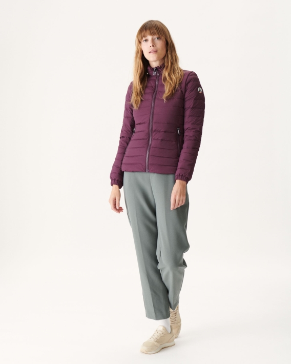 Doudoune Légère Aubergine Jade Jott