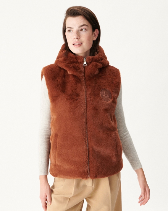 Doudoune Réversible Grand Froid Jott Caramel Daria