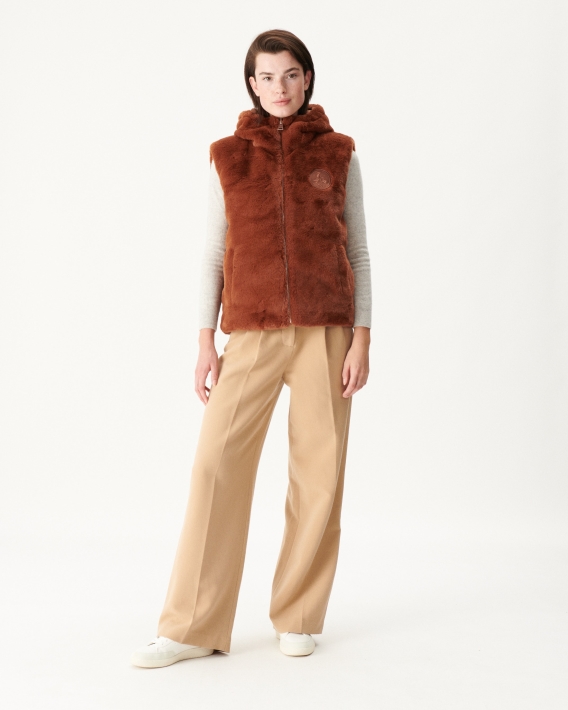 Doudoune Réversible Grand Froid Jott Caramel Daria