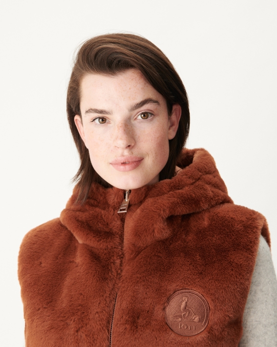 Doudoune Réversible Grand Froid Jott Caramel Daria