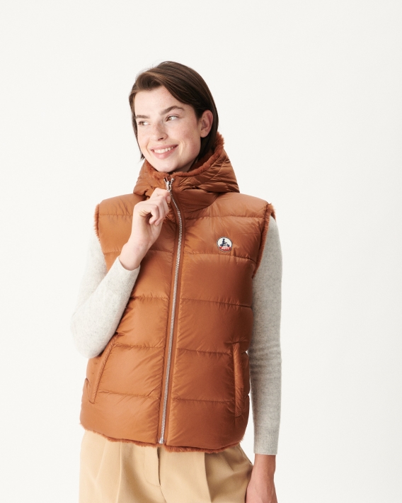 Doudoune Réversible Grand Froid Jott Caramel Daria
