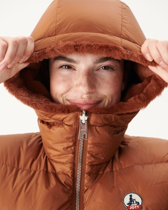 Doudoune Réversible Grand Froid Jott Caramel Daria
