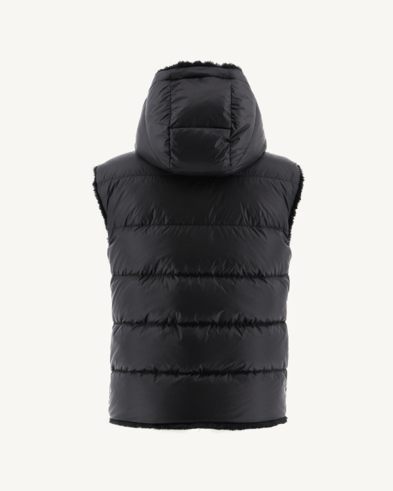 Doudoune Réversible Grand Froid Noir Daria Jott