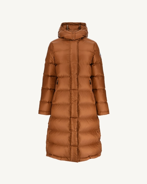 Doudoune Longue Capuche Grand Froid Jott Caramel Karachi