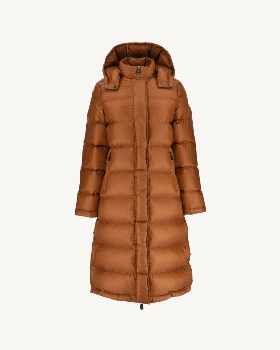 Doudoune Longue Capuche Grand Froid Jott Caramel Karachi