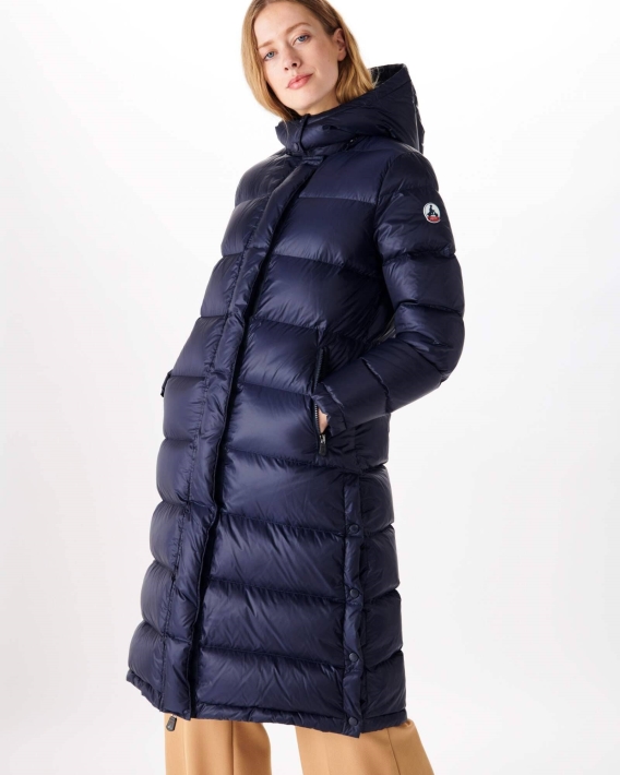 Doudoune Longue Capuche Grand Froid Marine Karachi Jott