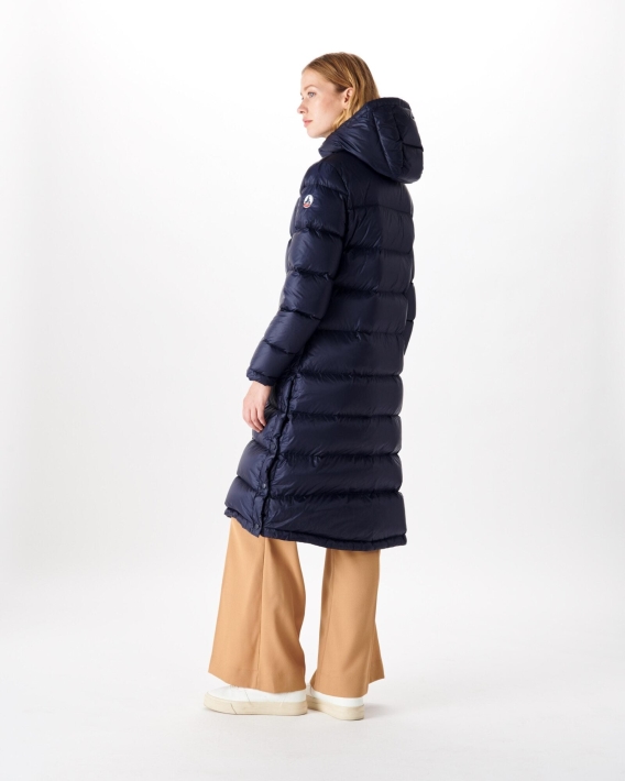 Doudoune Longue Capuche Grand Froid Marine Karachi Jott