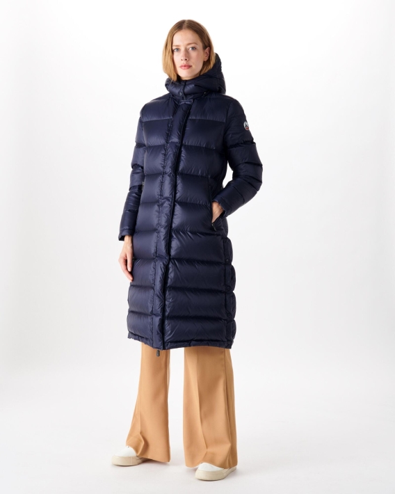 Doudoune Longue Capuche Grand Froid Marine Karachi Jott
