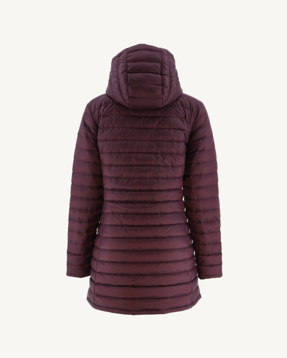 Doudoune Légère Réversible Rose Pâle/aubergine Moscou Jott