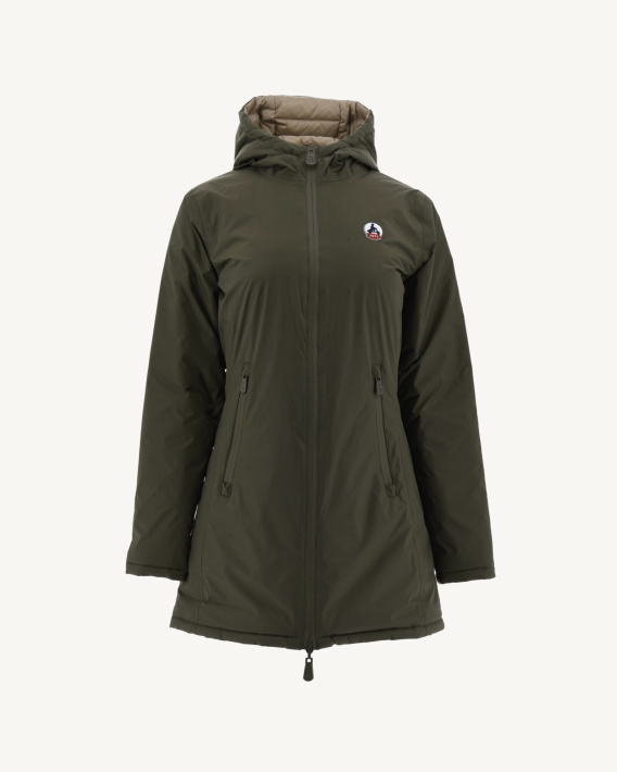 Doudoune Légère Réversible Army/beige Moscou Jott