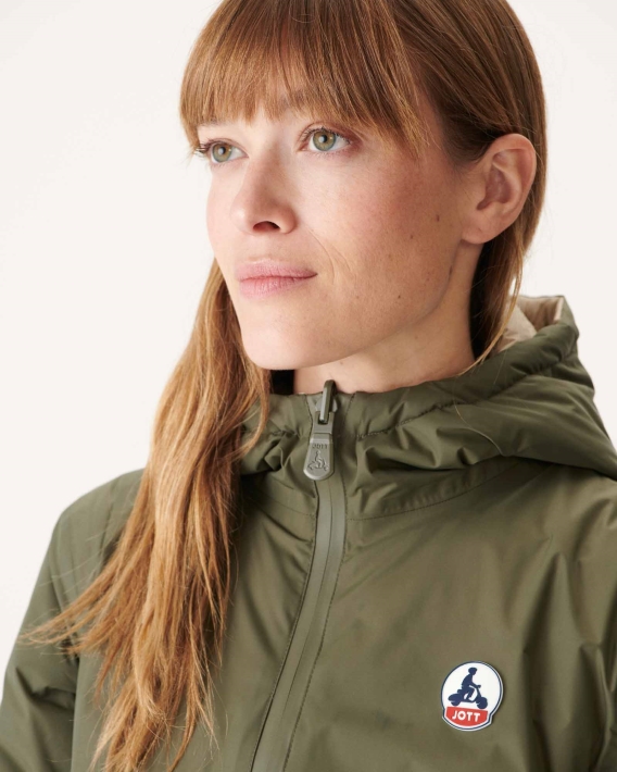 Doudoune Légère Réversible Army/beige Moscou Jott