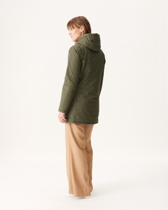 Doudoune Légère Réversible Army/beige Moscou Jott