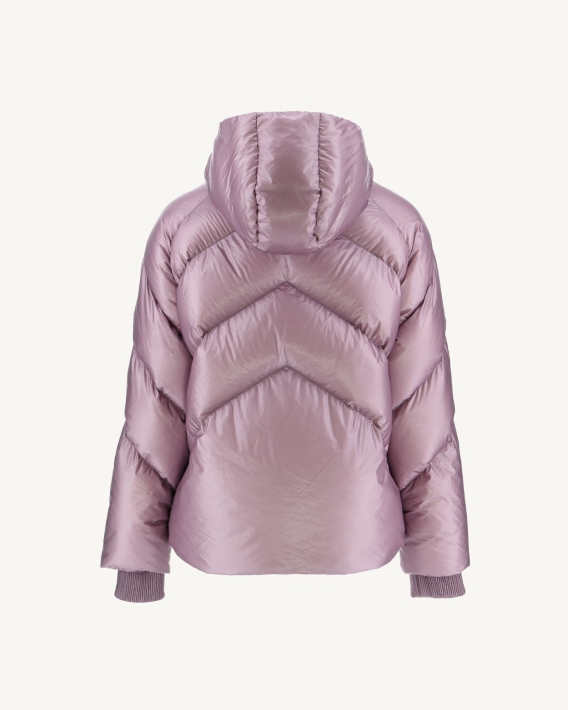 Doudoune Violette Grand Froid à Capuche Stellar Jott