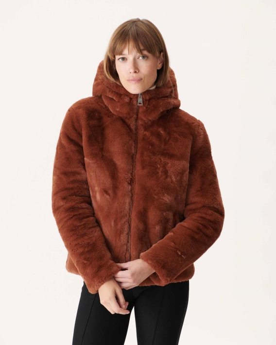 Doudoune Réversible Grand Froid Jott Gala Caramel